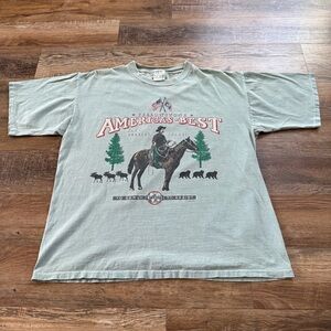 Vintage Yellowstone national park tshirt XL